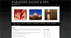 Desktop Screenshot of paradisesalonandspamiami.com
